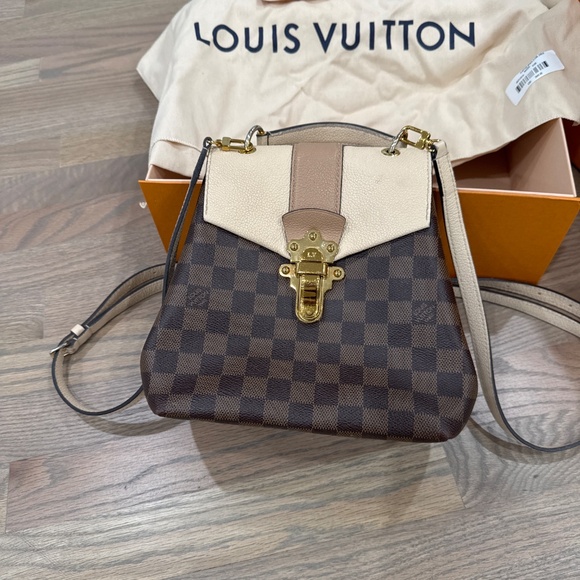 Louis Vuitton Clapton Backpack D.Ebe Crem - Picture 2 of 10